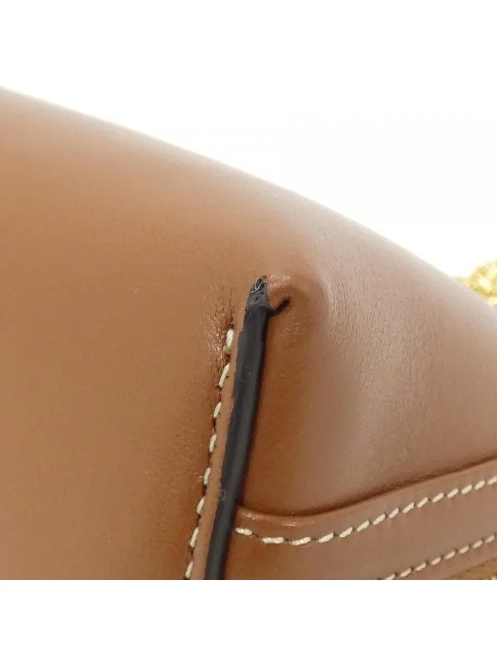 ★SOLD★ Celine Chain Clutch Cuill Triomphe - Picture 3 of 9